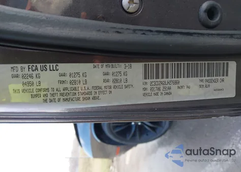 2018 Dodge Challenger Sxt Plus z USA, uszkodzony, nr VIN 2C3CDZAG9JH276860